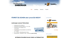 Desktop Screenshot of intensivfahrschule.de
